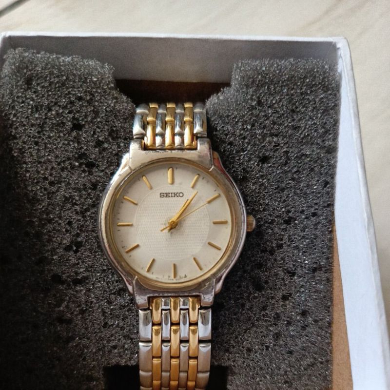 jam tangan unisex original Seiko preloved second bekas