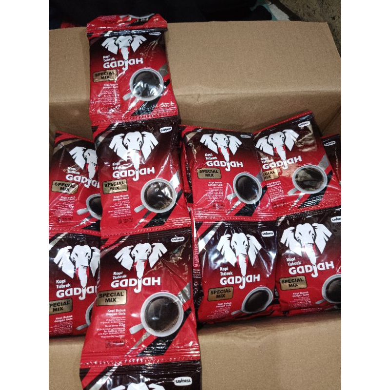 

KOPI TUBRUK GADJAH PERENCENG 10SACHET