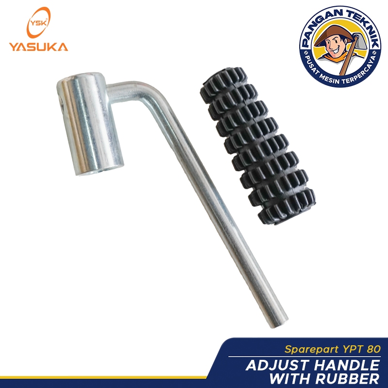ADJUST HANDLE WITH RUBBER YPT80 | SPAREPART YPT80 YASUKA