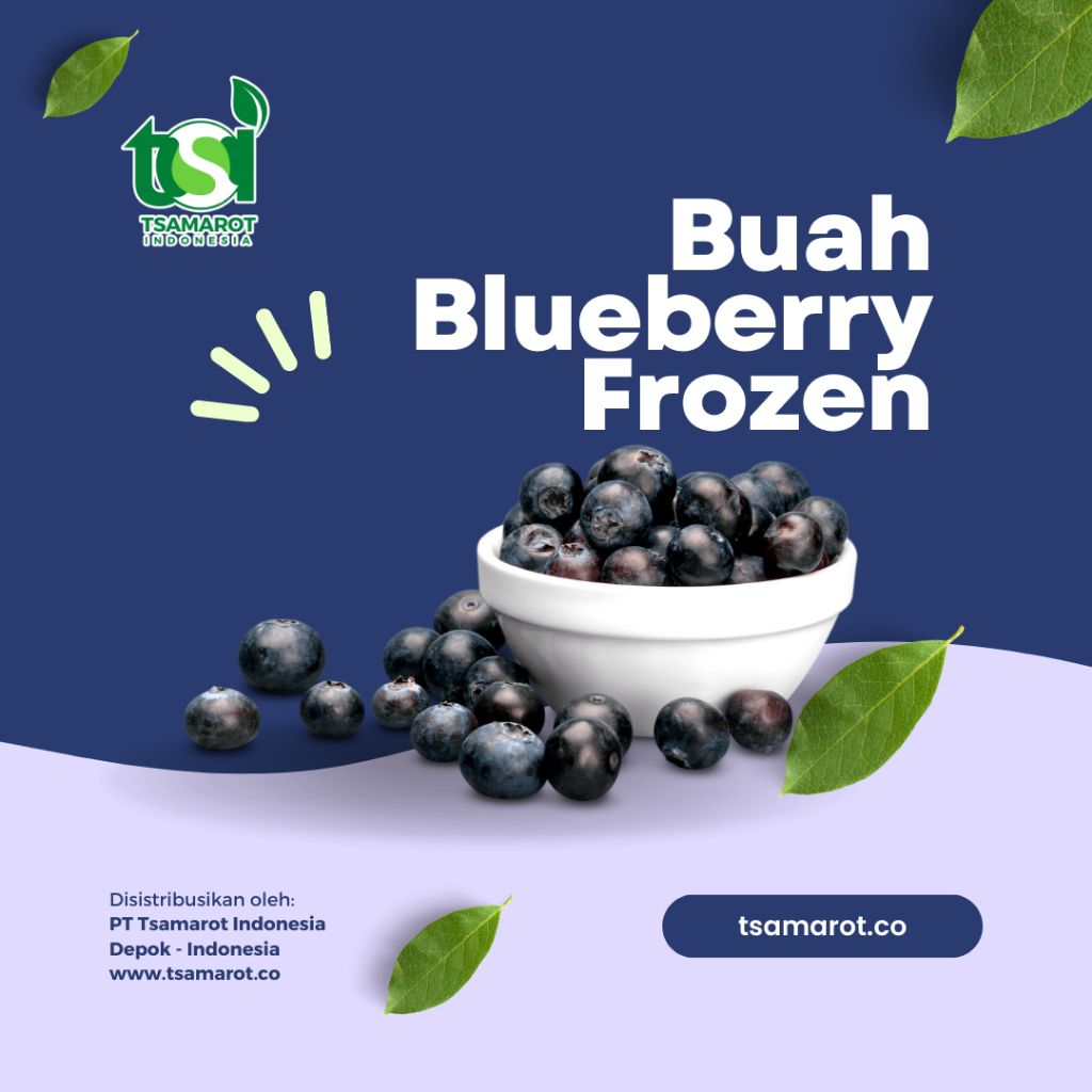

Buah Blueberry- Buah Blueberry Frozen - Kemasan 1 Kg
