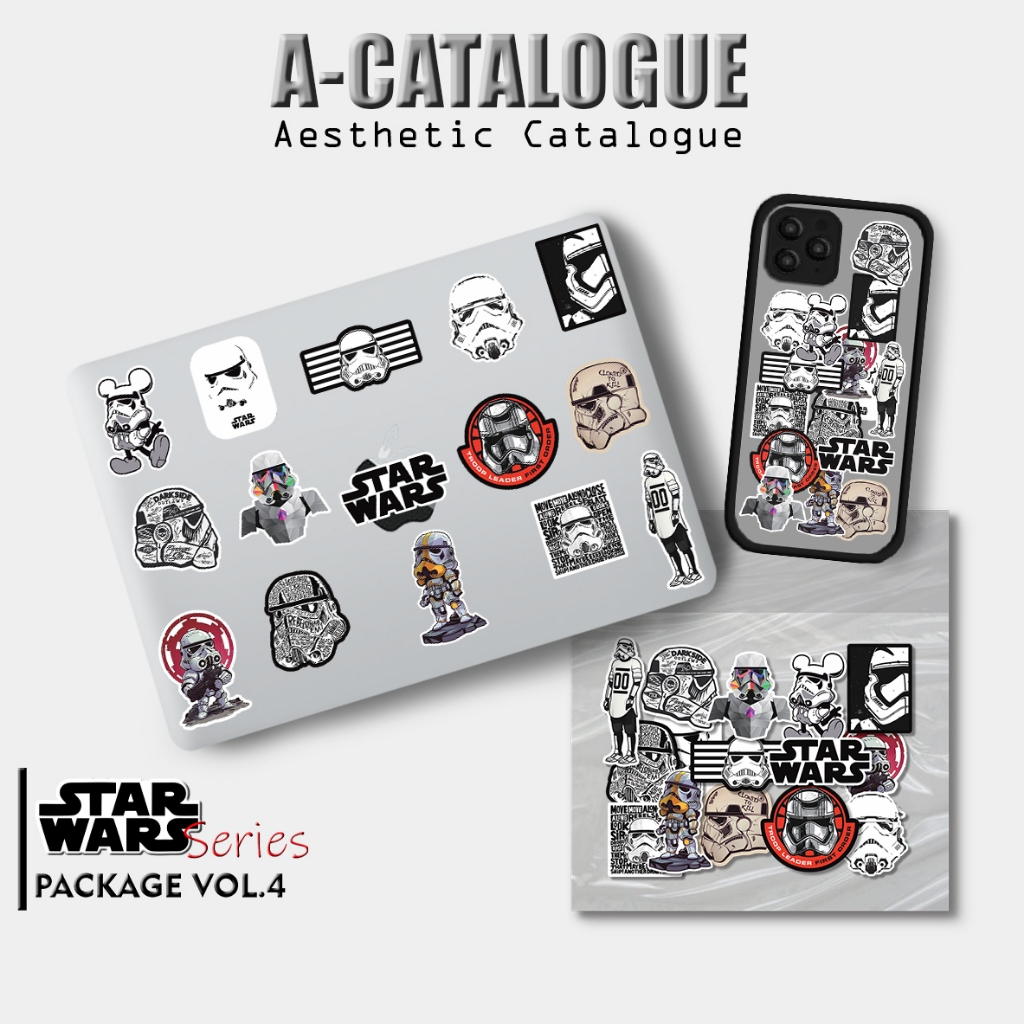 

STICKER CASE HANDPHONE LAPTOP TUMBLR BUJO AESTHETIC HYPEBEAST SKATEBOARD || TROOPERS STAR WARS VOL.4