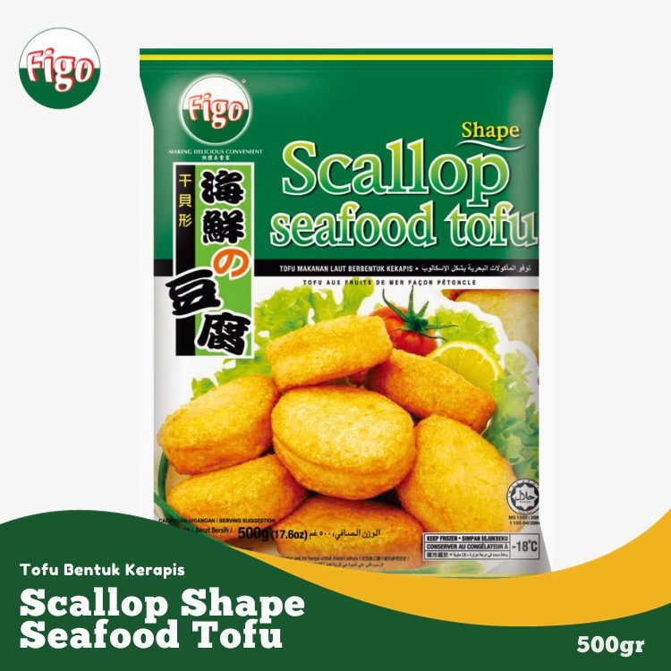 

FIGO SCALLOP SEAFOOD TOFU 500 GRAM