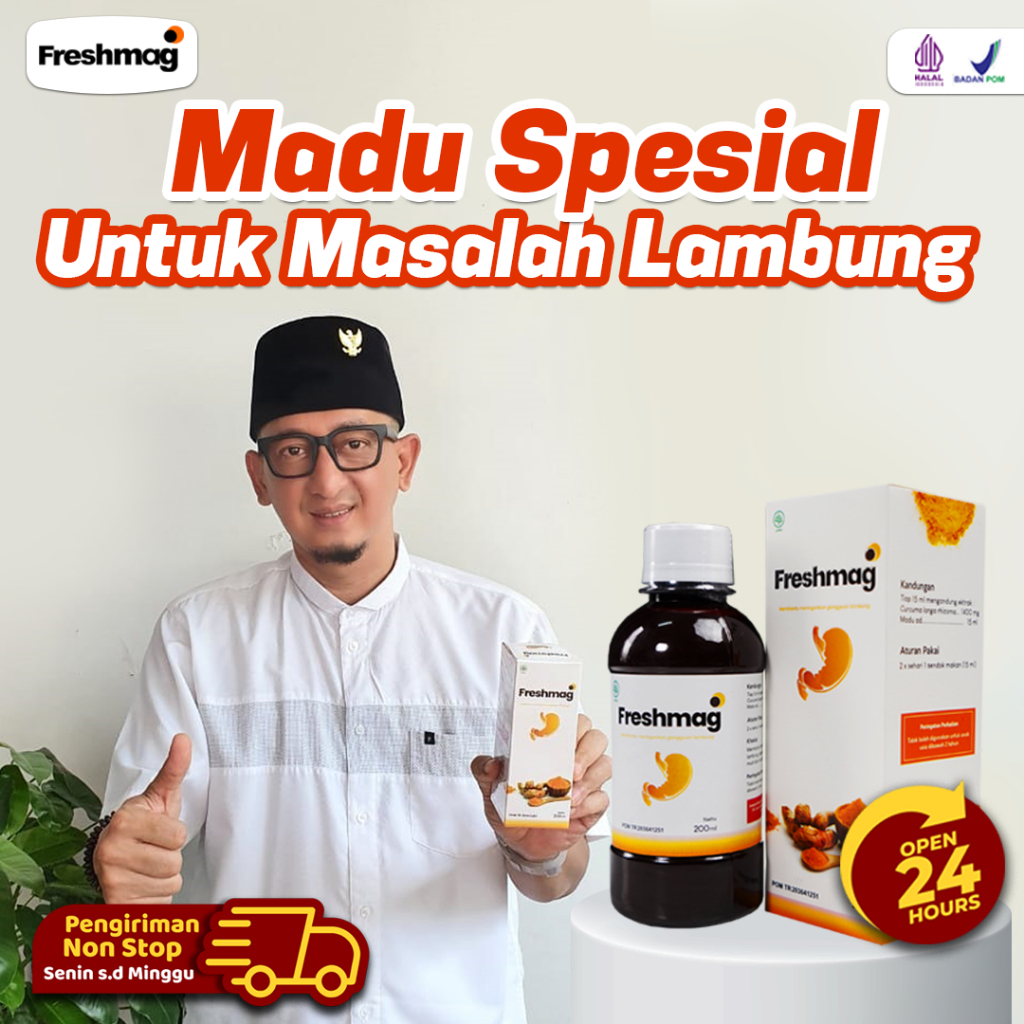 

Freshmag - Madu Hutan Solusi Asam Lambung Gerd Magh Gerd 1 Botol