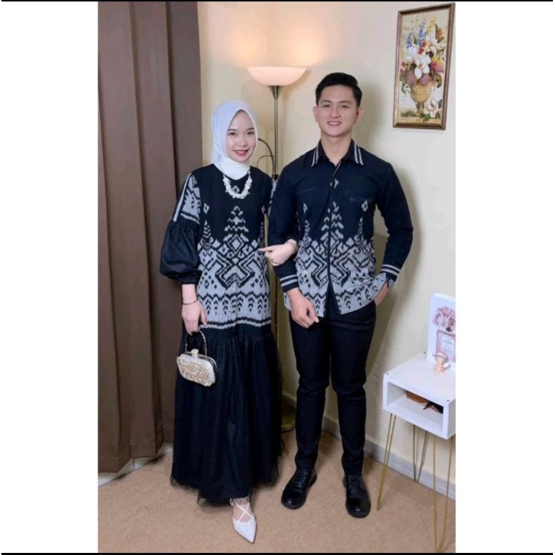 COUPLE TENUN PASANGAN BAJU PREWEDDING KONDANGAN KEKINIAN