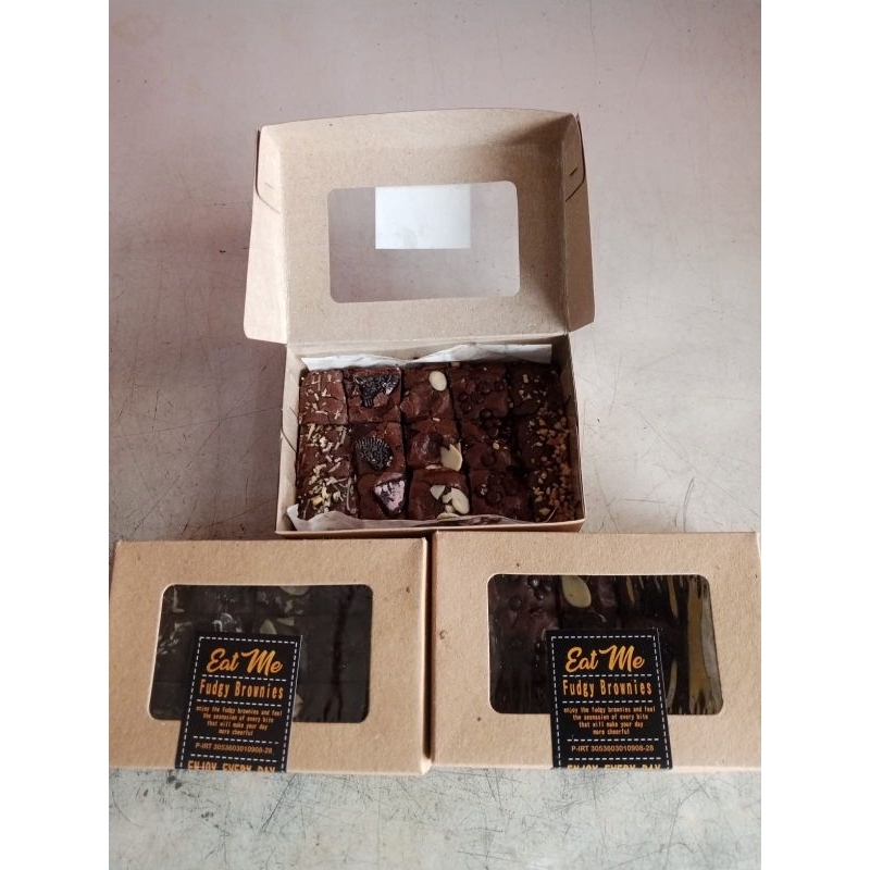 

Fudgy Brownies (Brownies Sekat)