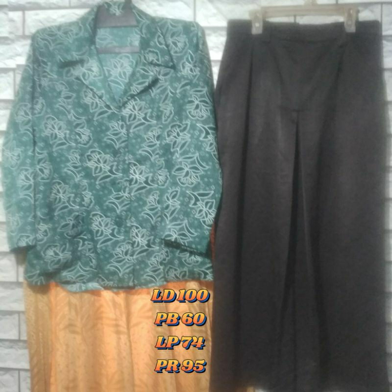 Seragam PKK Setrok Preloved