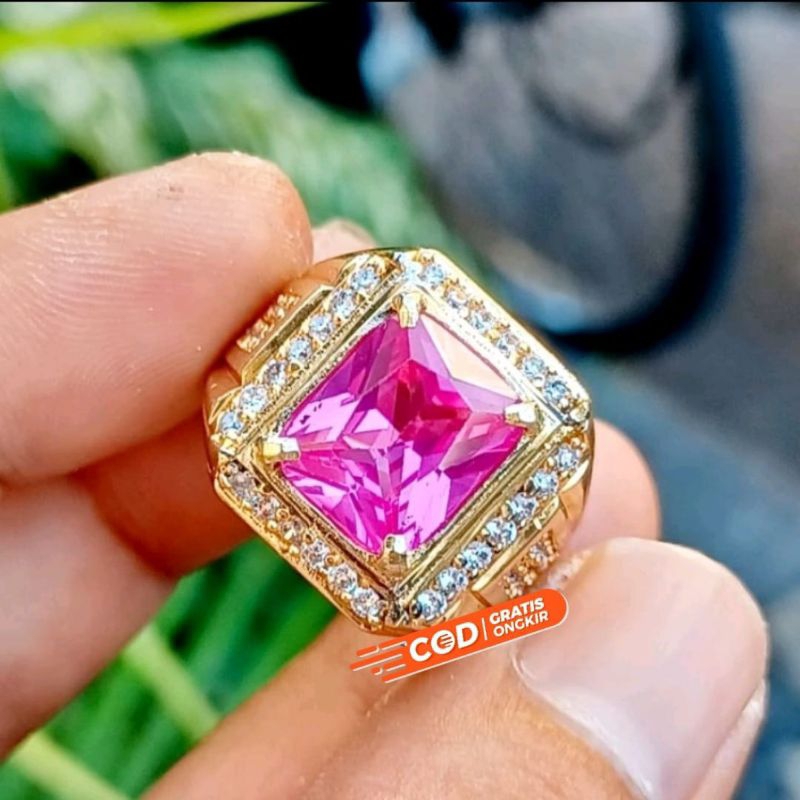 CINCIN BATU SIAM ROSE ASLI BANGKOK KUALITAS TERBAIK