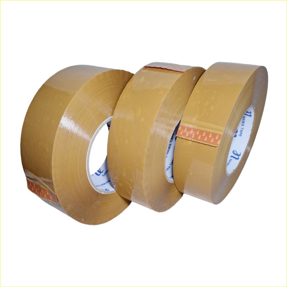 

YEN LAKBAN JUMBO Termurah Yard LAKBAN Bening & Coklat Berkualitas