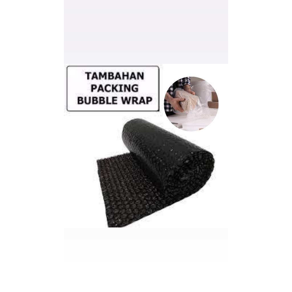 

EKTRA BUBBLE WRAPP/PACKING TAMBAHAN/PROTEKSI BARANG/MENJAGA BARANG LEBIH AMAN MURAH (SAFETY PRODUCT)