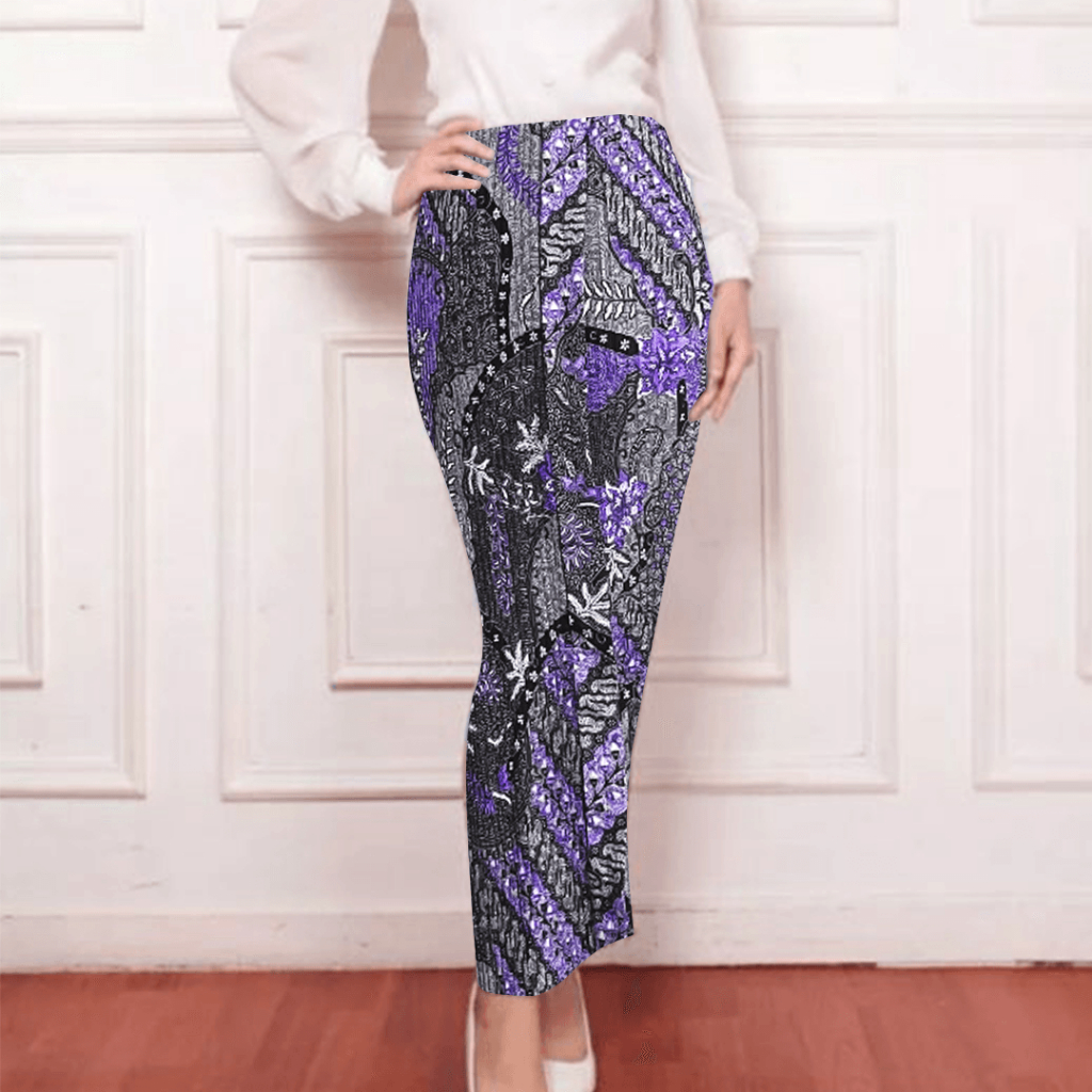 Putri Jawi Official - Rok Batik Plisket Kemeja Batik Motif Variatif  Rok Kebaya Bawahan Wisuda Konda