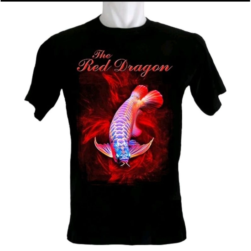 KAOS ARWANA THE RED DRAGON