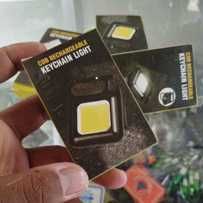 LAMPU LED GANTUNGAN KUNCI MULTIFUNGSI / LED EMERGENCY / LAMPU CAS USB