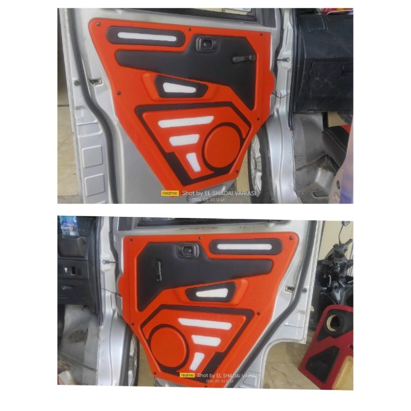 DOOR TRIM CUSTOM panel pintu variasi GRAND MAX -Suzuki APV FULL LAMPU