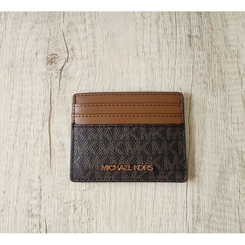 new dompet kartu MK brown original