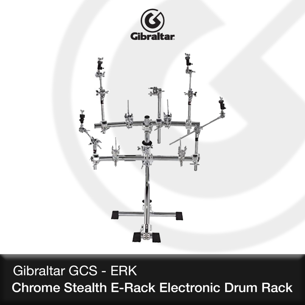 Gibraltar GCS - ERK Chrome Stealth E-Rack Electronic Drum Rack
