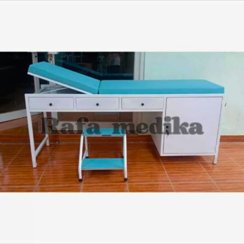 bed periksa advance 1 loker 3 laci/ meja periksa 1 loker 3 laci