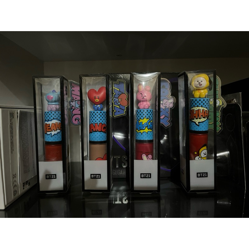 VT cosmetics X BT21 (liptint & eyeliquid)