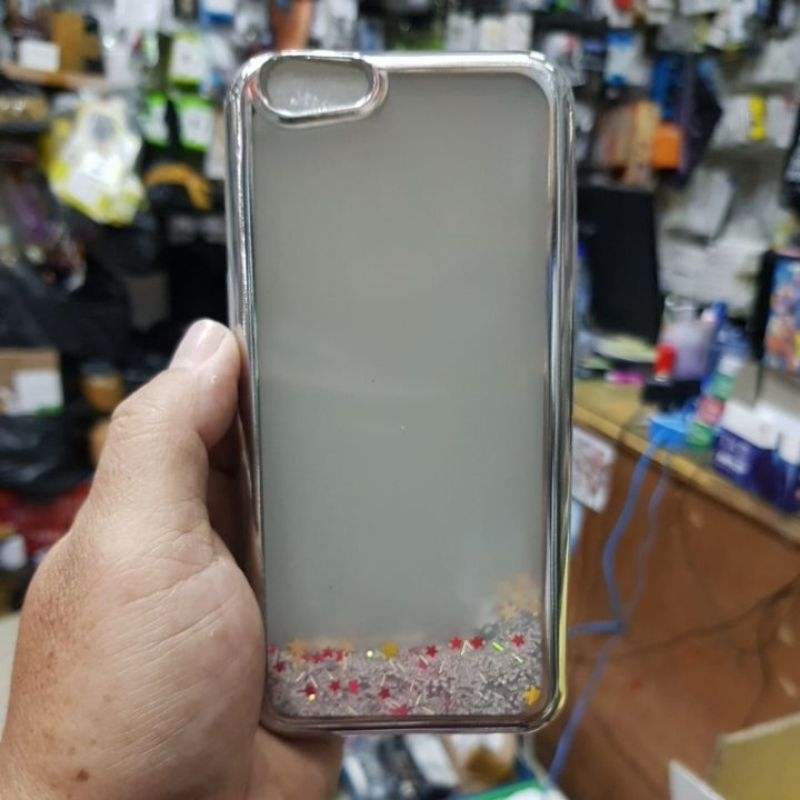 SOFT CASE OPPO A39 CASING GLITER GALENO