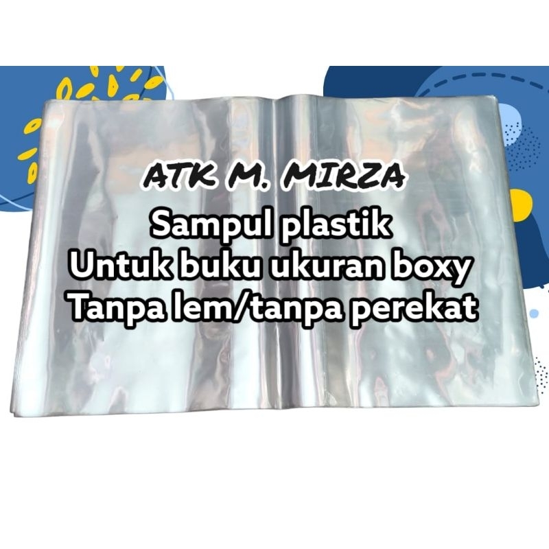

Sampul plastik ukuran boxy tanpa lem