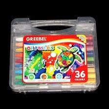 

ART H96Z CRAYON OIL PASTEL GREEBEL 36 SET ORIGINAL
