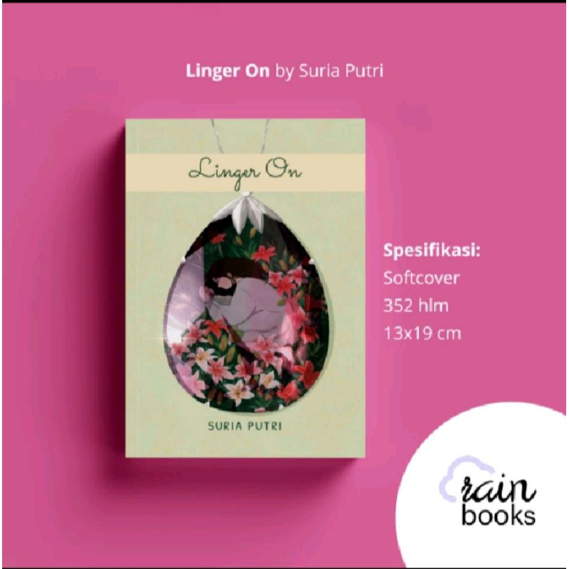 Novel Linger On SC Buku+Bookmark_Suria Putri