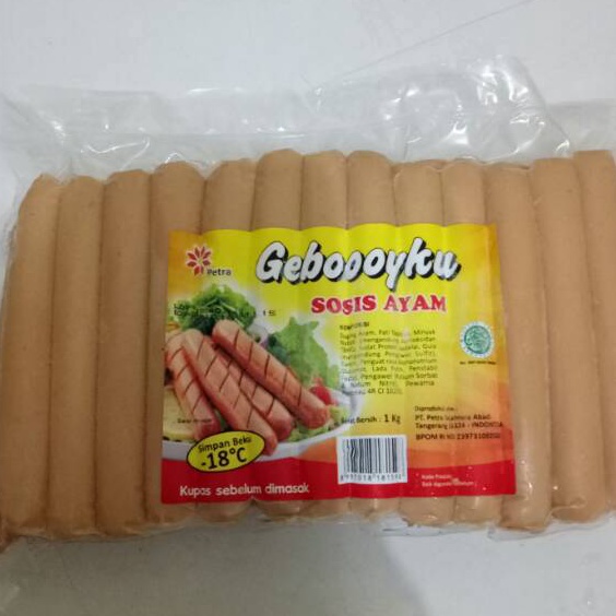 

Terbaru SOSIS AYAM GEBOOYKU 1KG