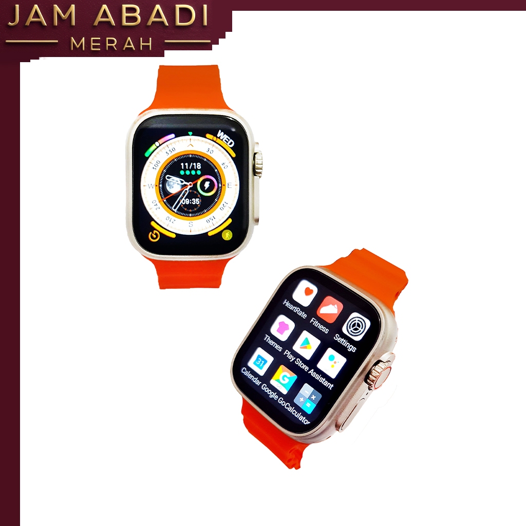 JAM TANGAN SMARTWATCH s8 ultra android Pria wanita unisex Sim card youtube