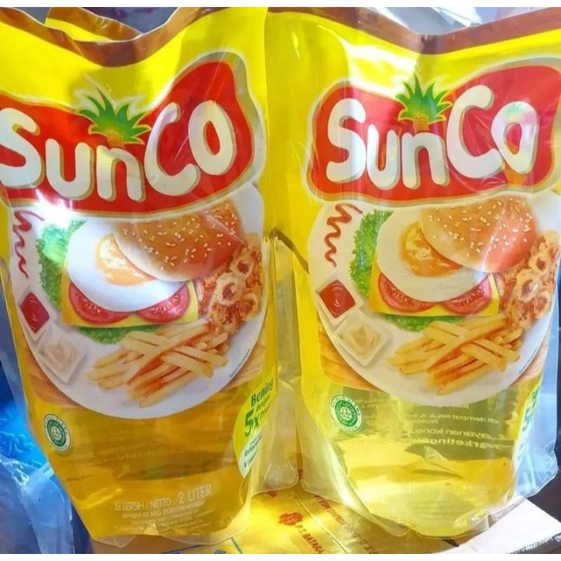 

MINYAK GORENG SUNCO KEMASAN POUCH 2L