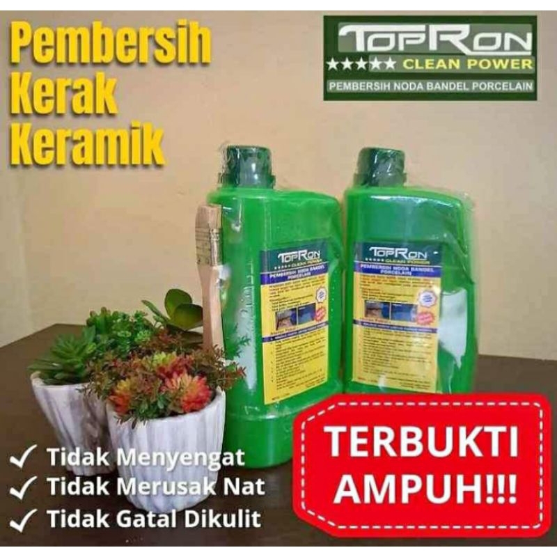 topron pembersih kerak / pembersih keramik / topron pembersih kamar mandi