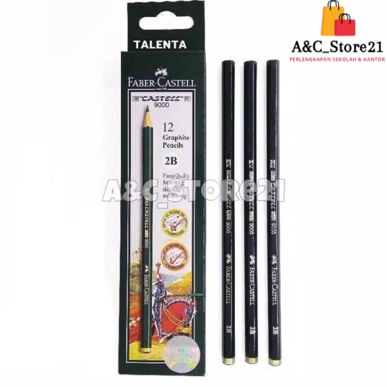 

ART L57L PENSIL 2B FABER CASTELL PENSIL FABERCASTELL 1 PACK