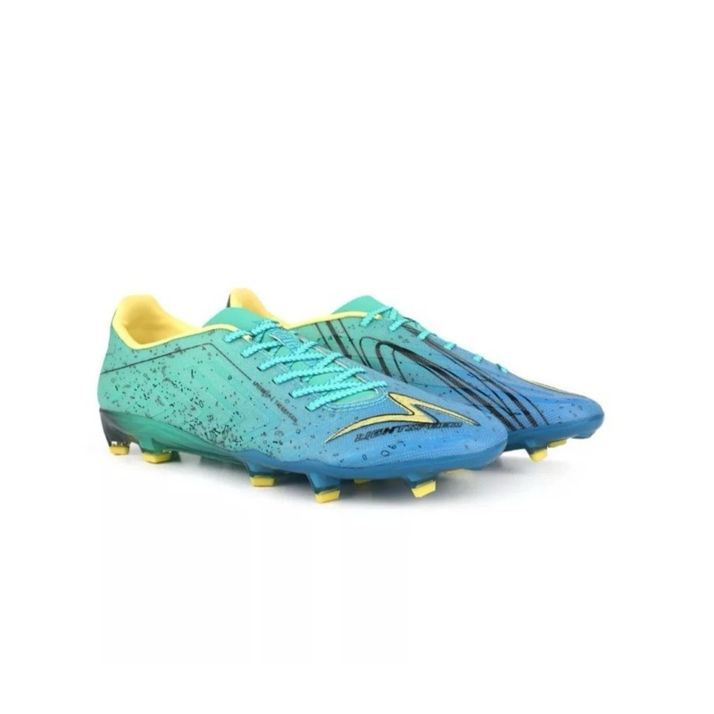 Sepatu Sepak Bola Specs Accelerator Lightspeed 4 Elite FG Aqua Green Methyl Blue Custard Original