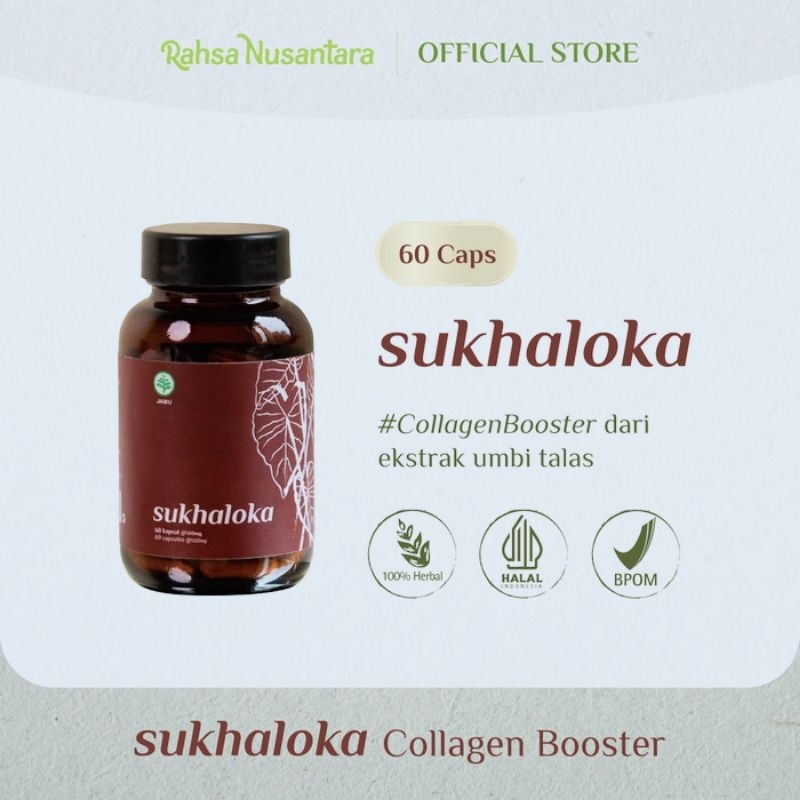 Promo 1botol Plant Based Collagen Sukhaloka Herbal Bpom