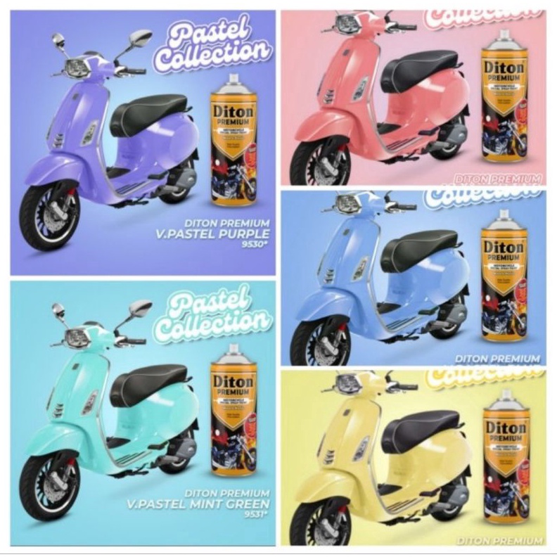 

KODE C8Y3 DITON PREMIUM PASTEL VESPA V953 V9532 V9532 V9533 V9534 V9485