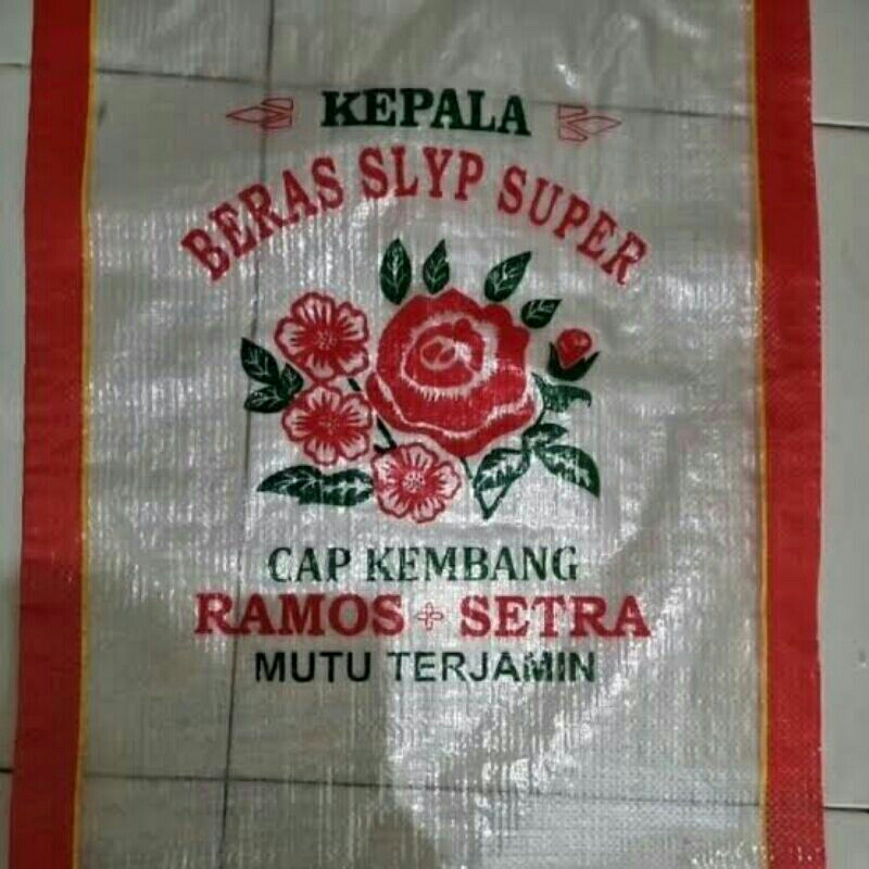 sablon karung beras 5kg