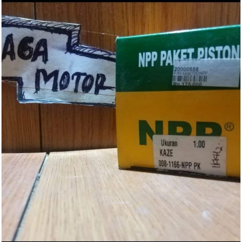 Piston Kit Seher Paket Kaze Os 100 NPP