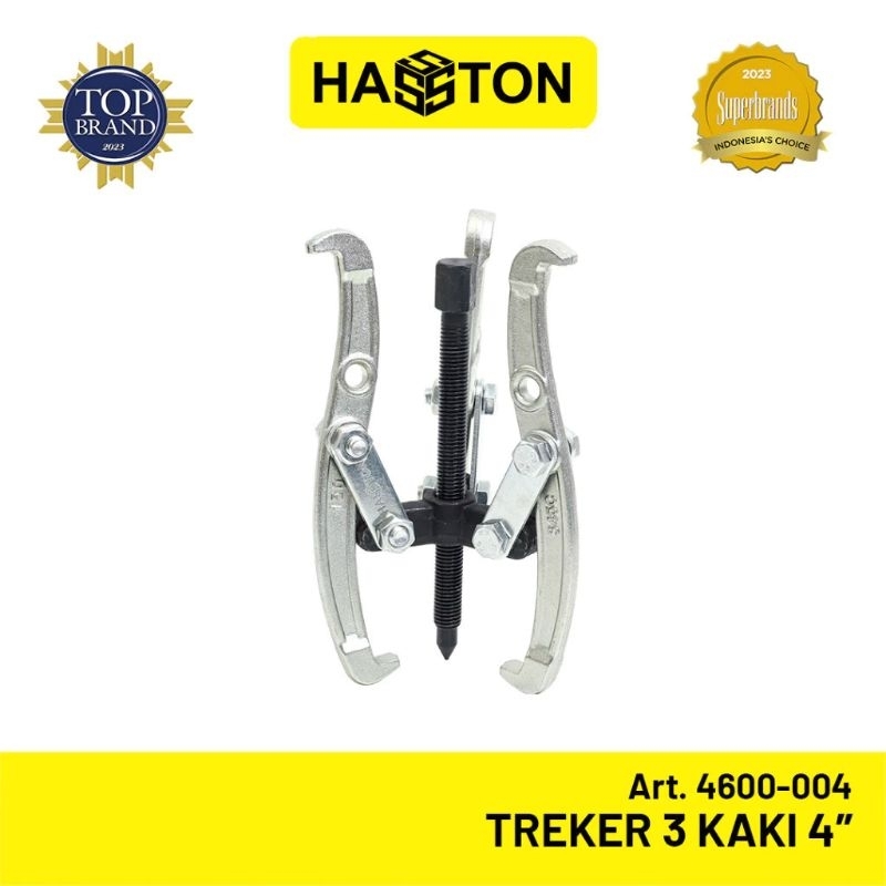 Treker pencabut bearing kaki 3 ukuran 4 inchi dan 6 Inchi