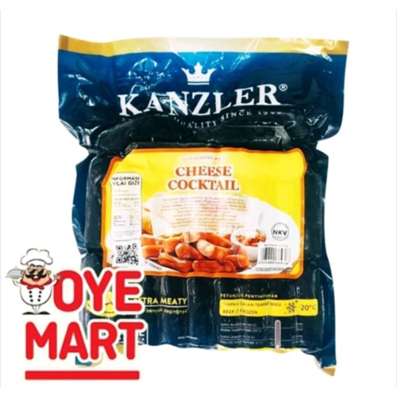 

Sosis Kanzler Cheese Cocktail 500gr