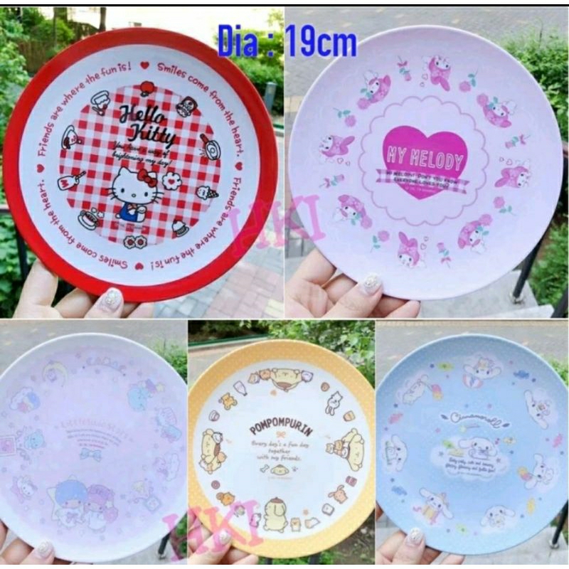 piring ceper karakter kartun lucu murah import karakter