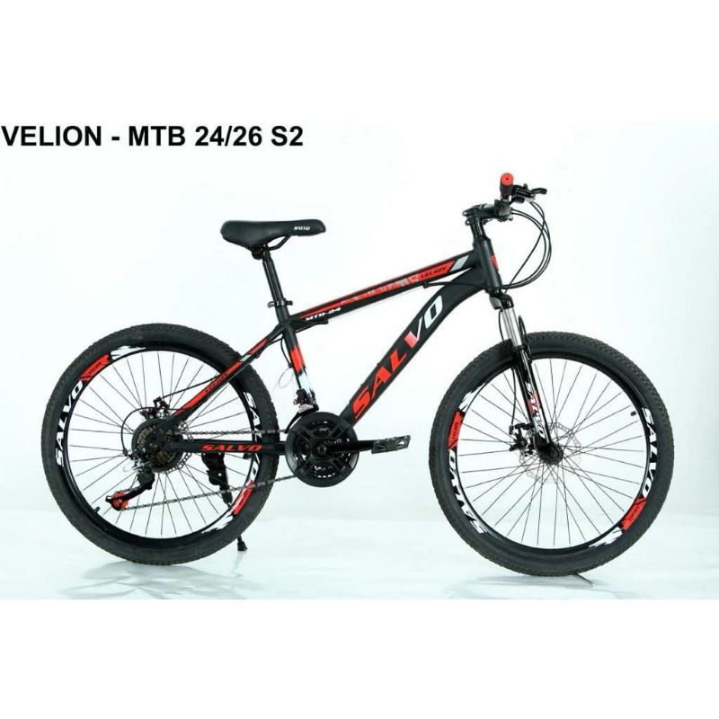 SEPEDA GUNUNG MTB 24" - 26" - 27,5 VELION - SALVO MTB operan 3x7