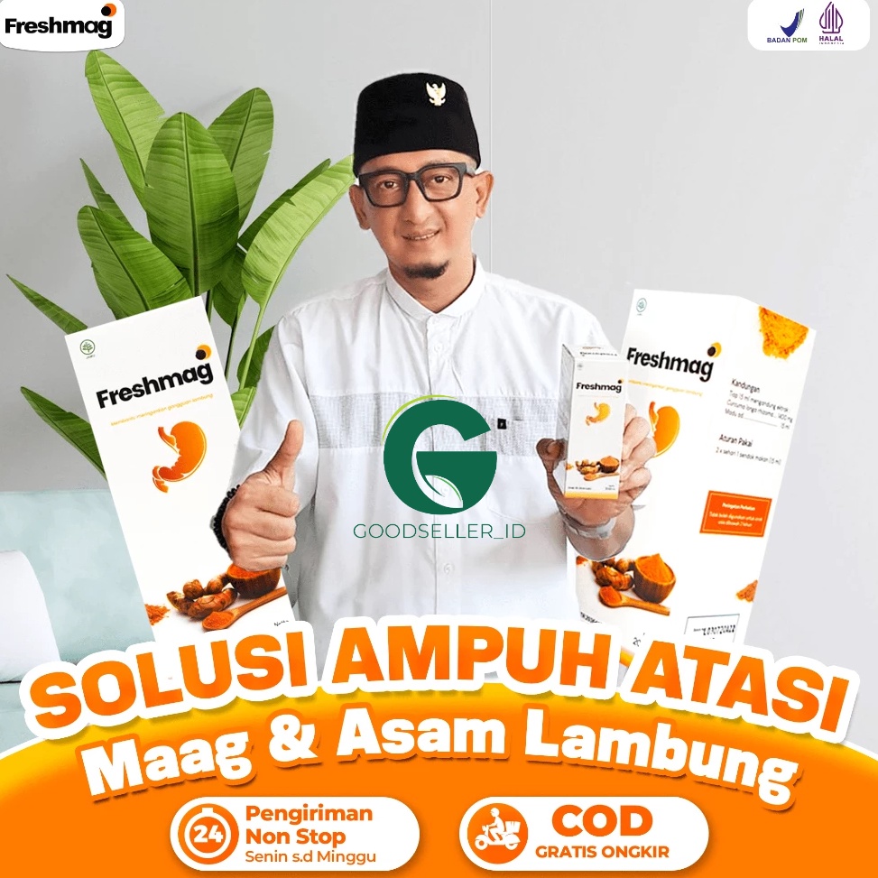 

Gebyar promo Original Madu Freshmag Atasi Masalah Sakit Maag Nyeri Asam Lambung Penambah Nafsu Makan 2ml