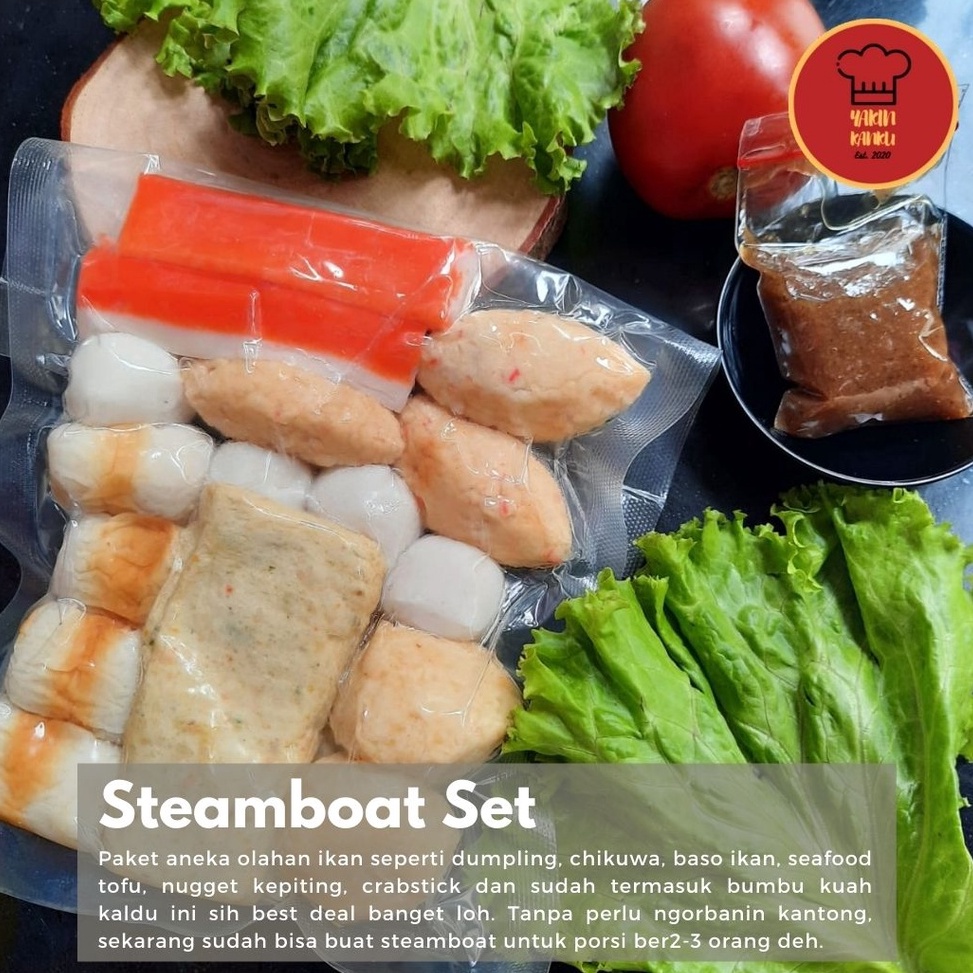 

Hot Sale PAKET HEMAT SUKI STEAMBOAT HALAL PORSI 2 ORANG FREE BUMBU LENGKAP