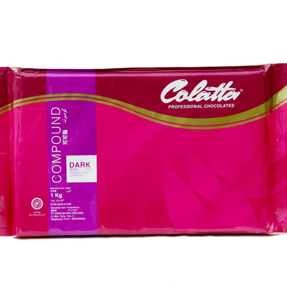 

Super Promo Cokelat Batang Colatta Dark Chocolate Compound Kemasan 1kg