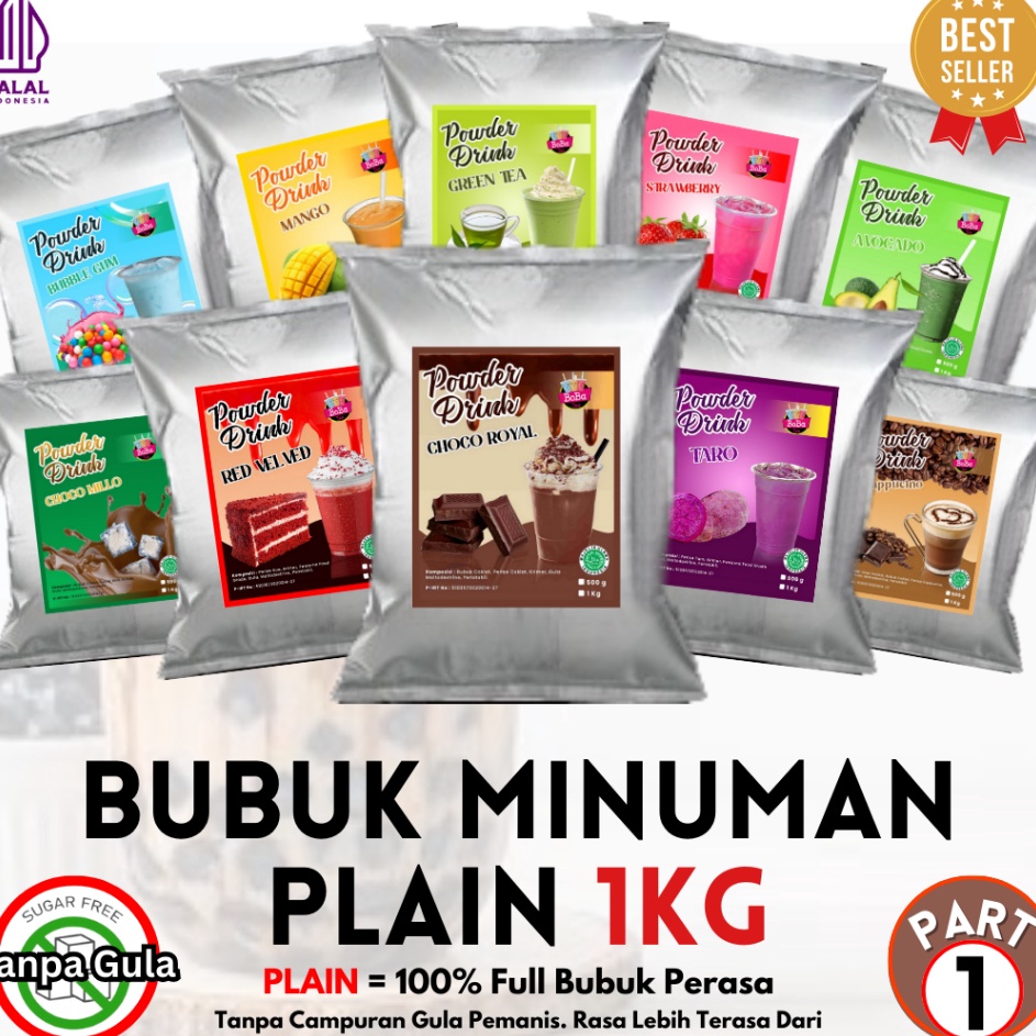 

Proses sekarang Bubuk Minuman Rasa PLAIN 1kg Serbuk Minuman Kekinian
