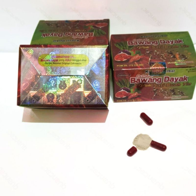 BAWANG DAYAK KAPSUL ORIGINAL 100%