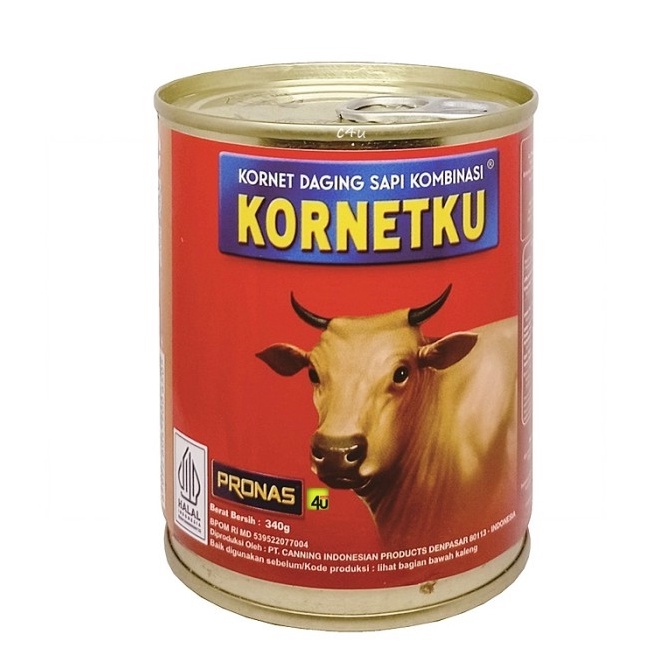 

Spesial Kornetku Daging Sapi Pronas 34gr HALAL