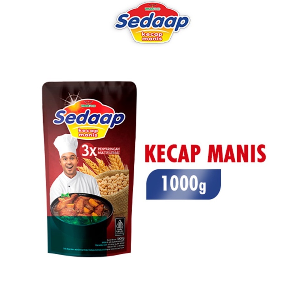

Serbuu Sedaap Kecap Manis Pouch 1 g72 ml