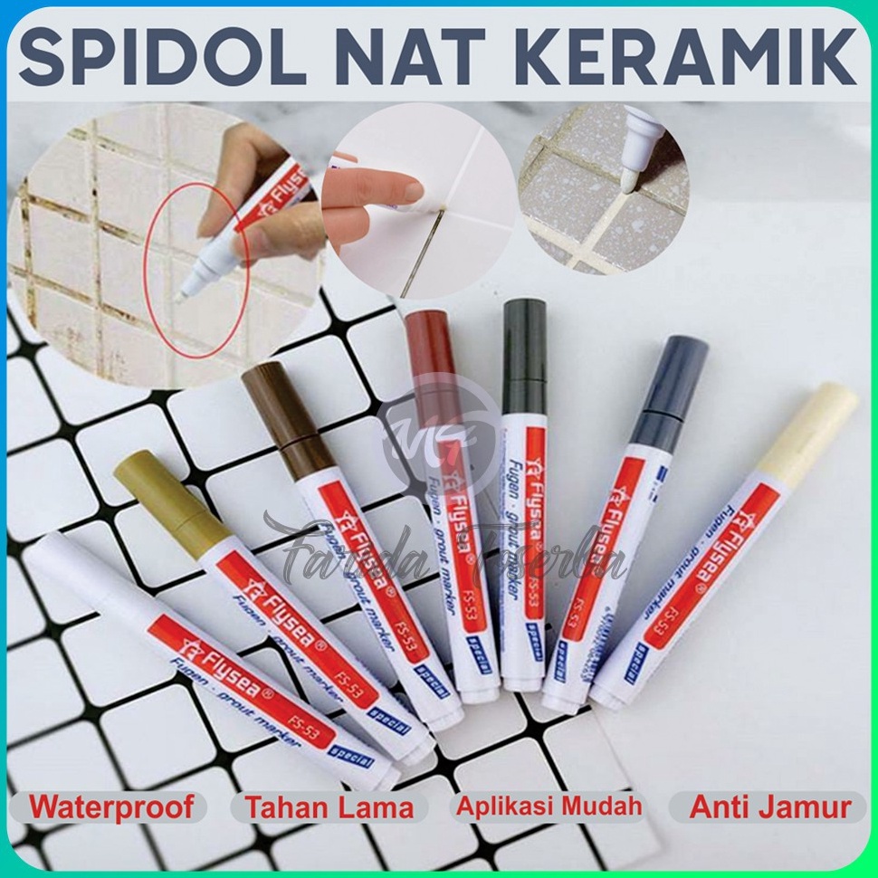 

ART K7G Spidol Nat Keramik Tile Grout Marker Tile Reform