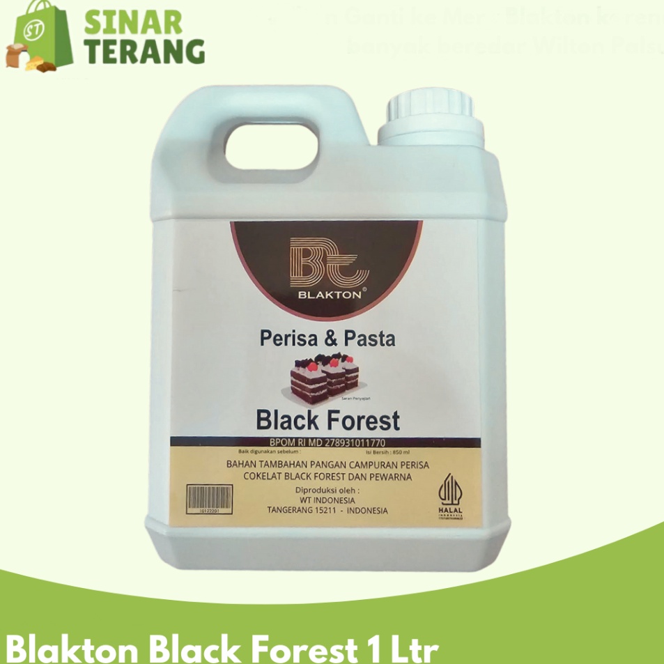 

Hanya untuk anda PASTA COKLAT BLAKTON 1L Black Forest besar 1 Liter 1 KG