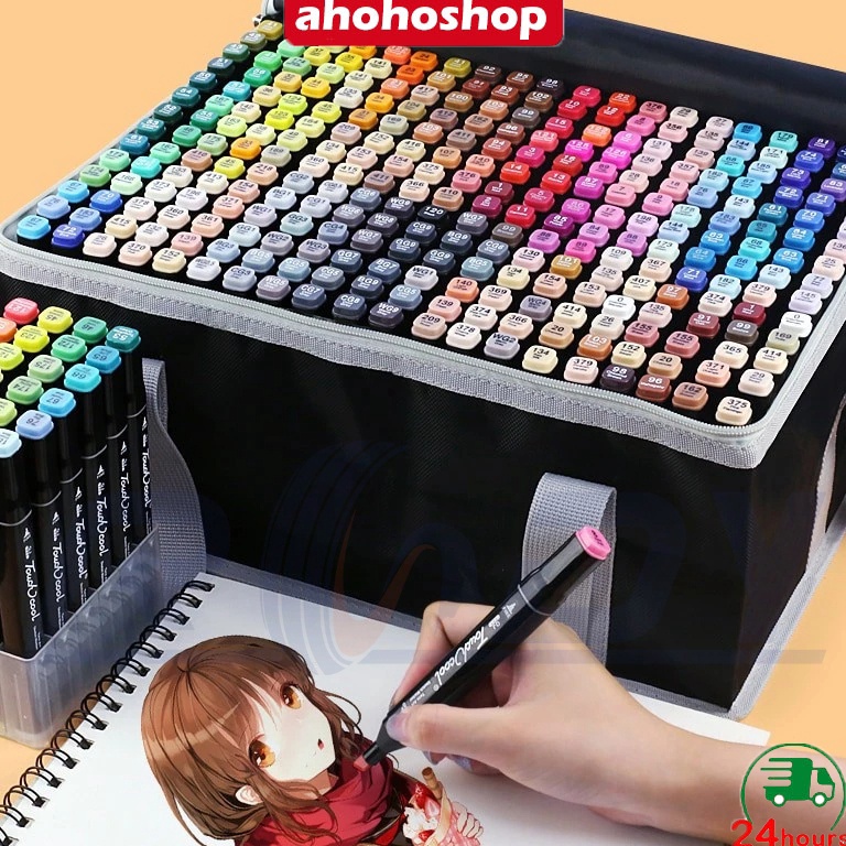 

ART S17P CODTouch 12366812 Warna Sketsa Spidol Umum General Marker Set Animation Markers Pena Berujung Ganda RD