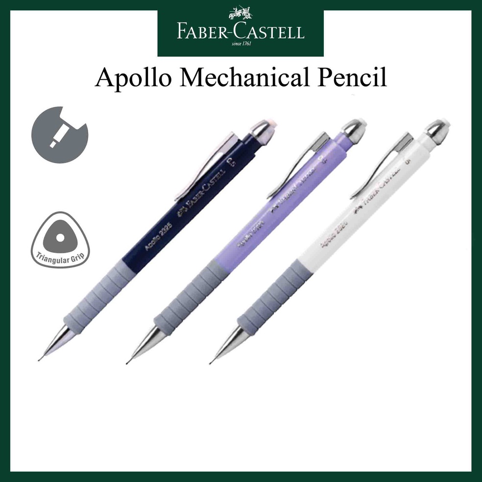 

ART W16Y Pensil Mekanik Faber Castell Mechanic Pencil Apollo Ukuran 5 MM